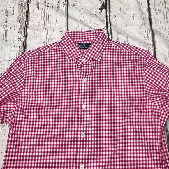 Polo Ralph Lauren Checkered Button Down Long Sleeve Shirt - Picture 2 of 3